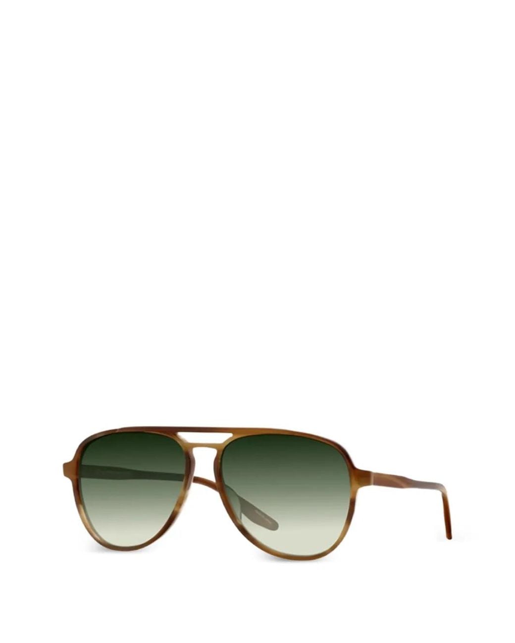 Barton Perreira Green Hartmann Pilot-Frame Sunglasses