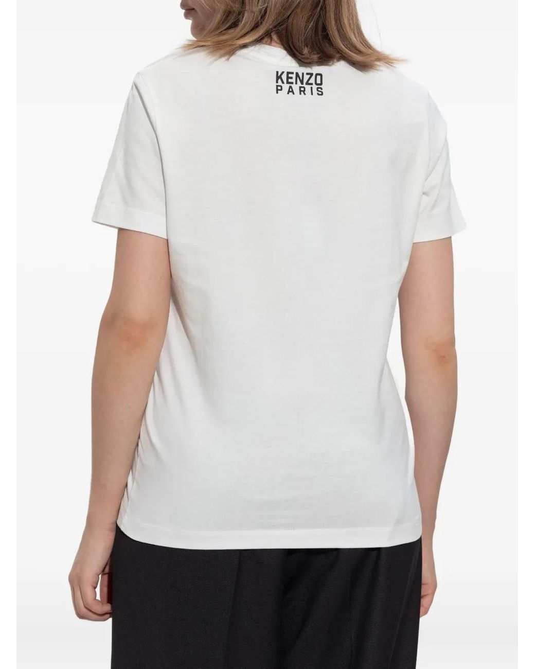 KENZO Gray Printed T-Shirt