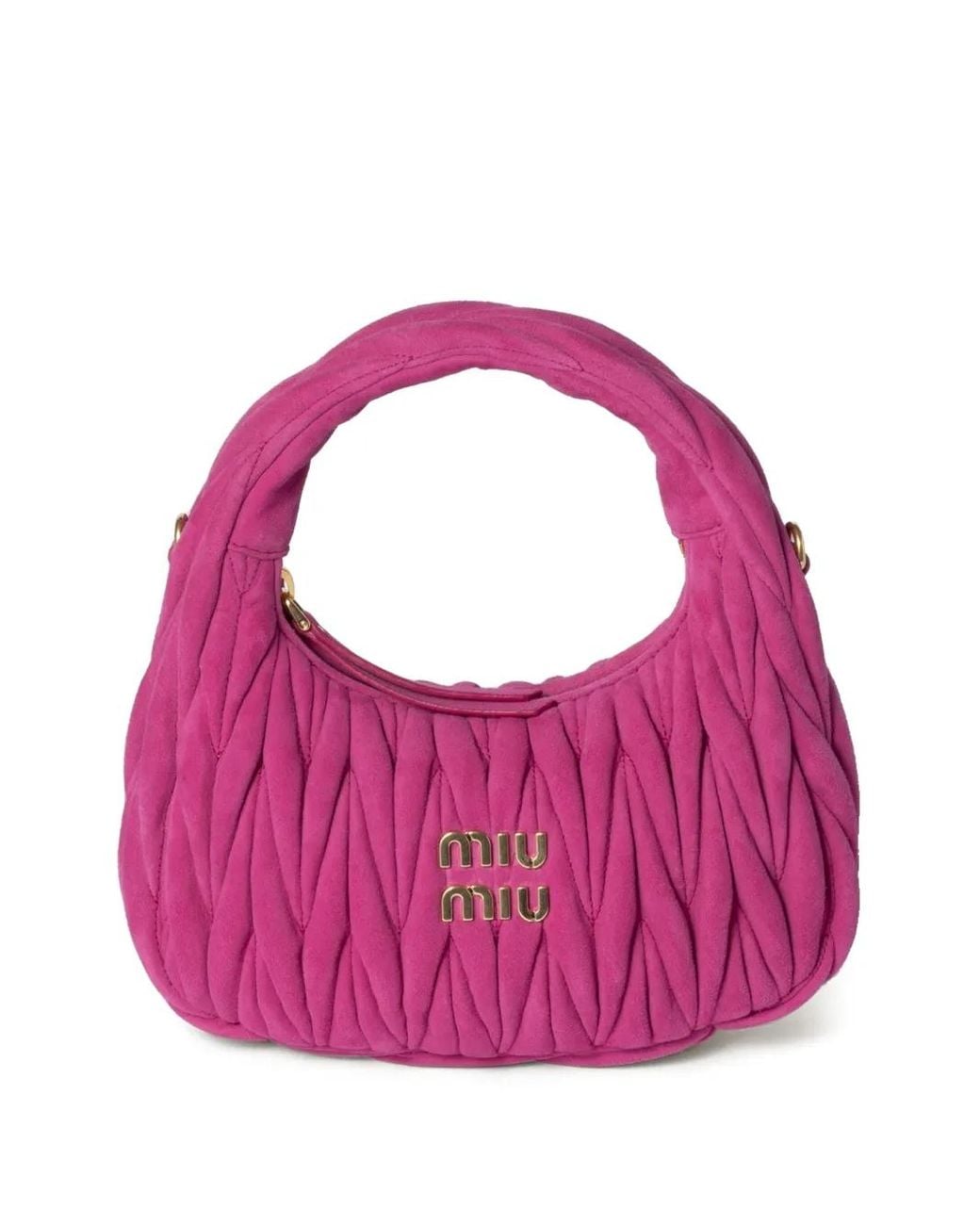 Miu Miu Pink Wander Shoulder Bag