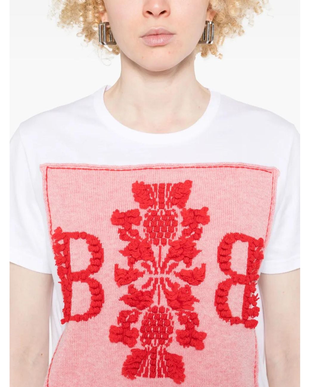 Barrie Pink B-Logo T-Shirt