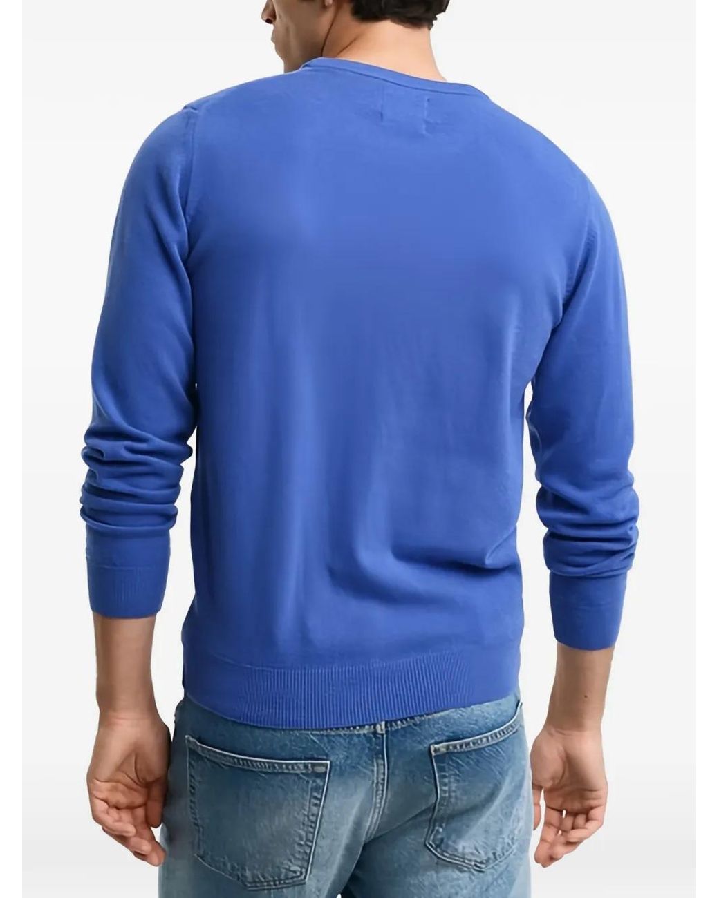 Gant Blue Logo Sweater for men