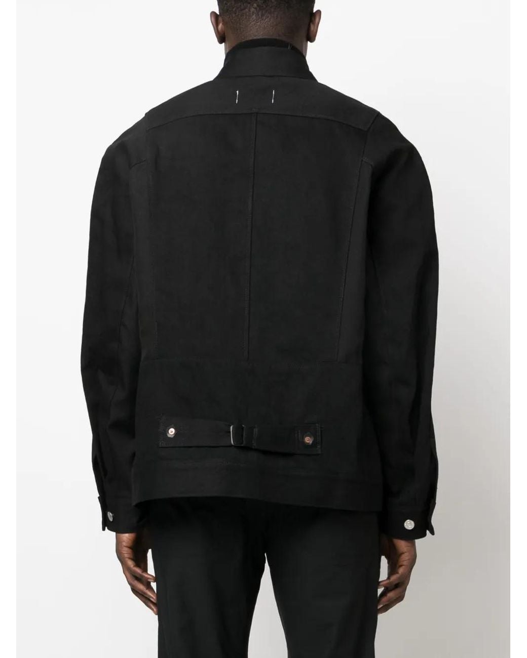 Sobrecamisa Con Botones Junya Watanabe de hombre de color Black