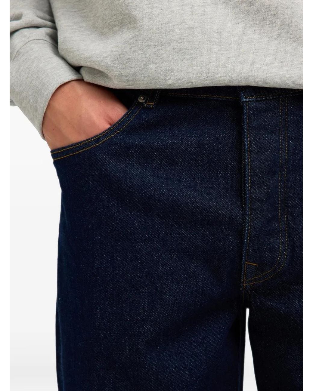 SELECTED Blue 220 Loose-Fit Jeans for men