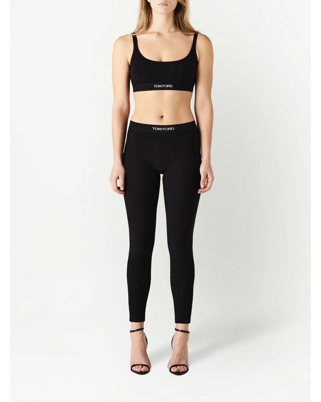 Tom Ford Black Crop Top
