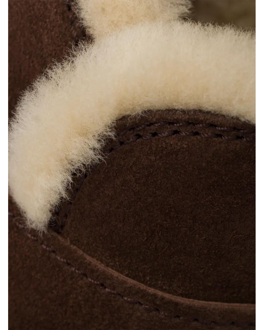 Prada Brown Suede Loafers