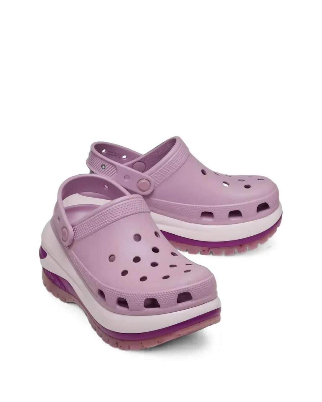 CROCSTM Purple Mega Crush Sandals for men