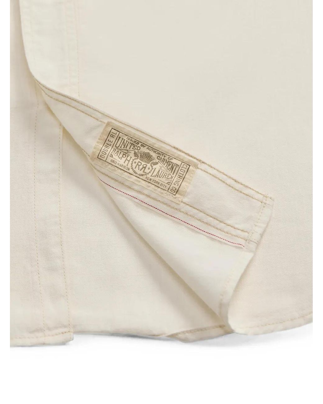 RRL White Chemise À Manches Courtes for men