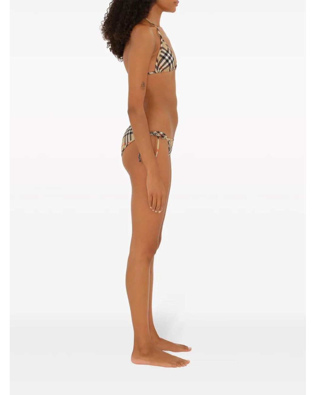Bikinis Burberry en coloris Metallic