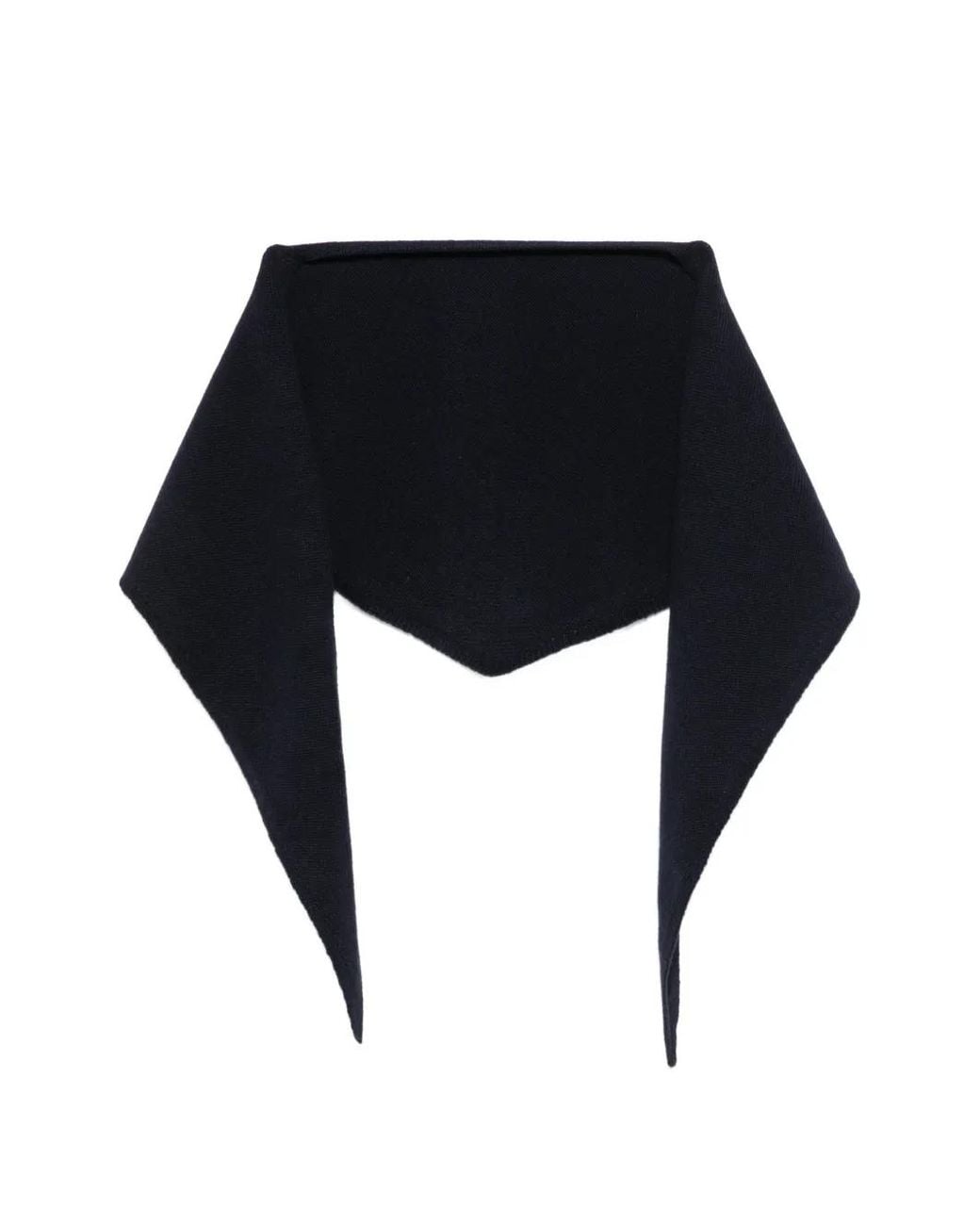 Be You Black Pointed-Tip Scarf