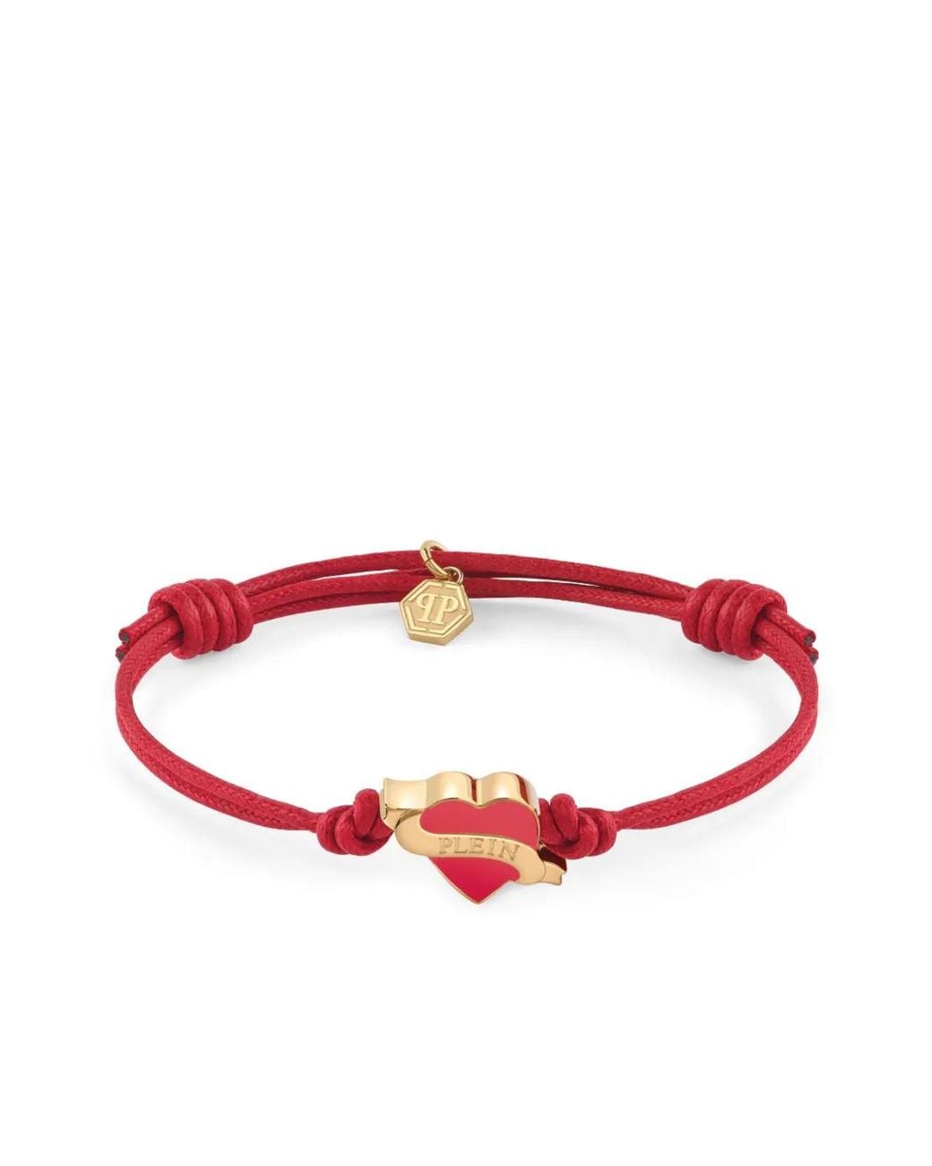 Philipp Plein Red Valentine Bracelet