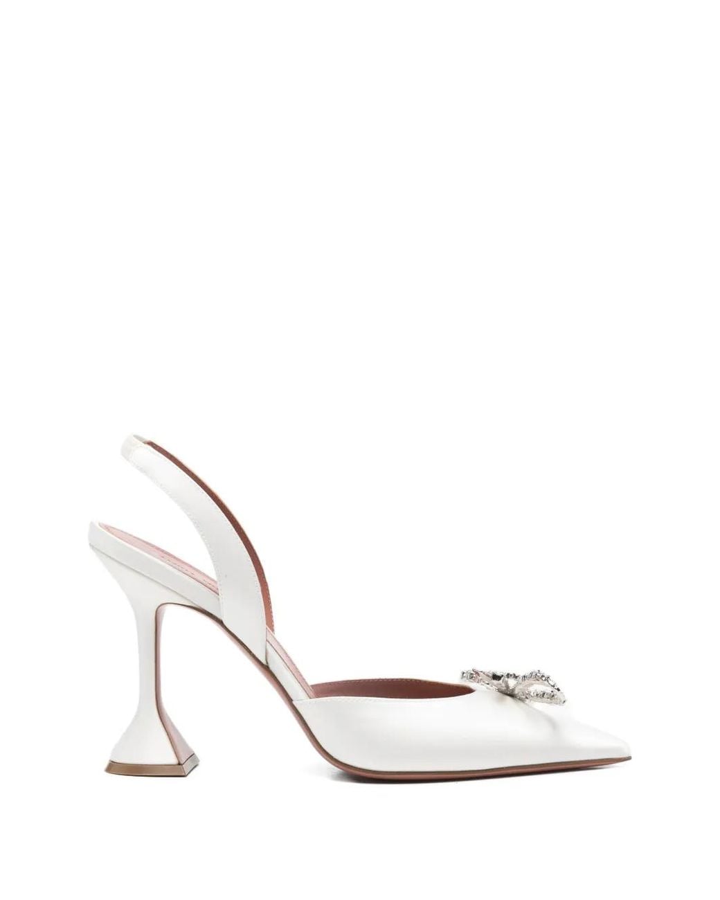 A closer look at Satin Bow Elegant Opera Pumps With Romantic Detailing