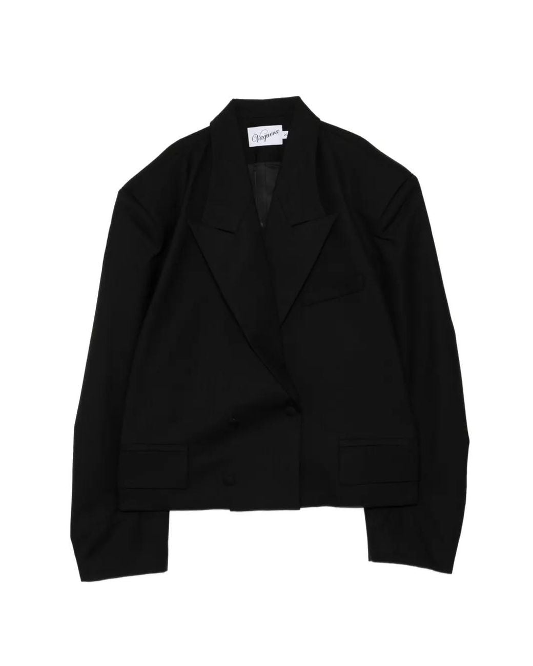 VAQUERA Black Slouchy Blazer