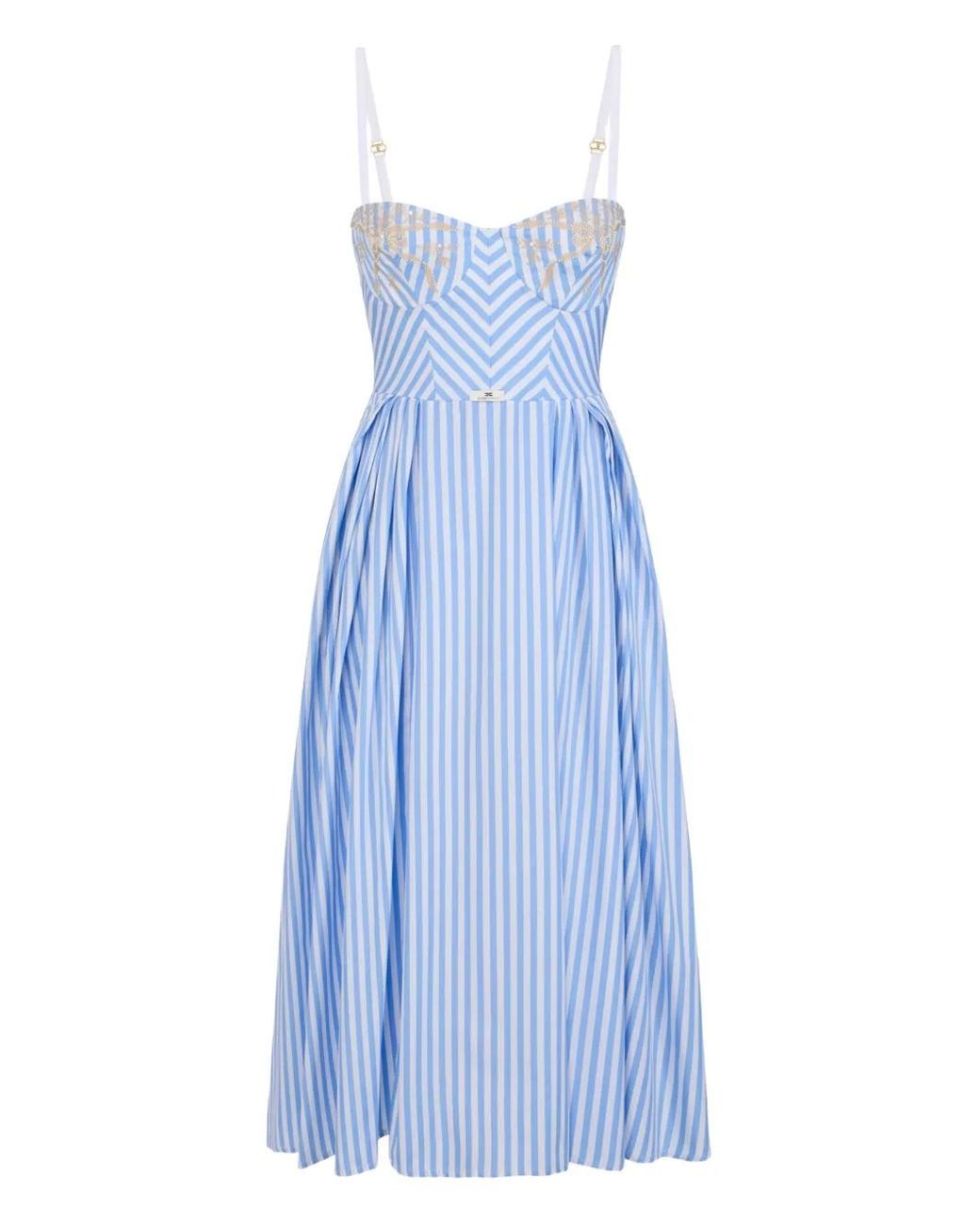 elisabetta franchi dress blue Dress Sky blue Elisabetta Franchi