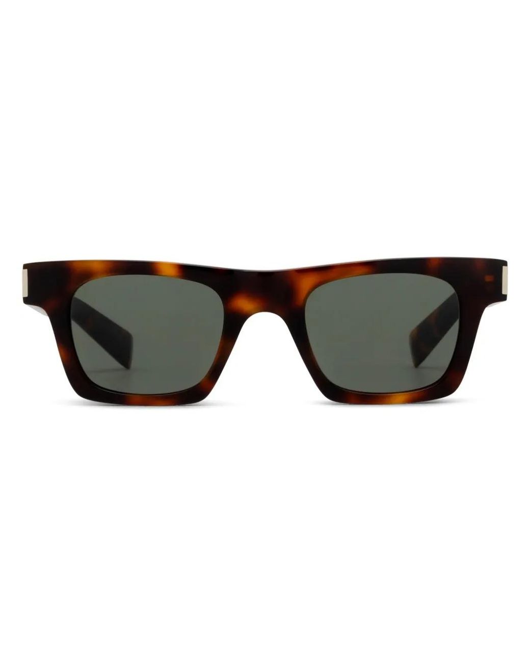 Saint Laurent Black Logo-Print Sunglasses