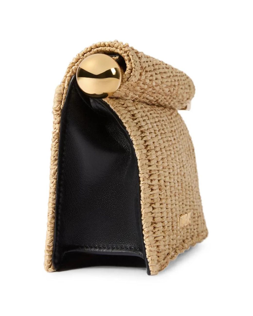 Jacquemus Natural Rond Carré Clutch