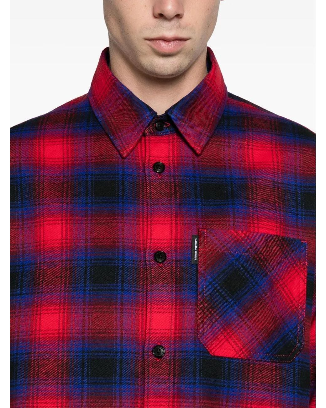 Canada Goose Red Albion Long-Sleeve Shirt for men