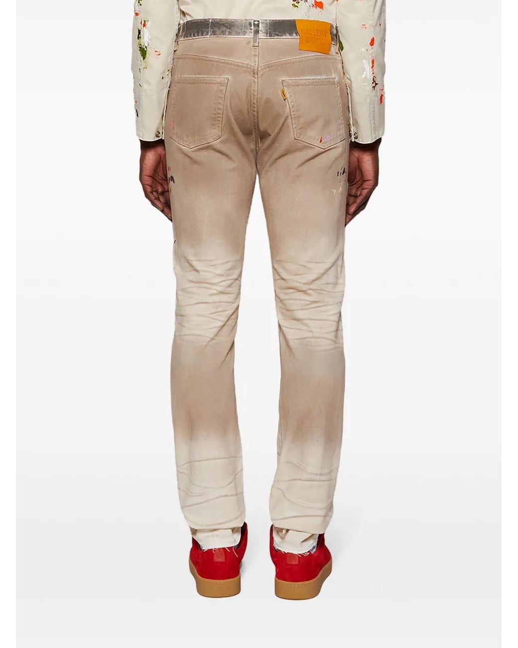 GALLERY DEPT. Natural Hollywood Distressed Jeans for men