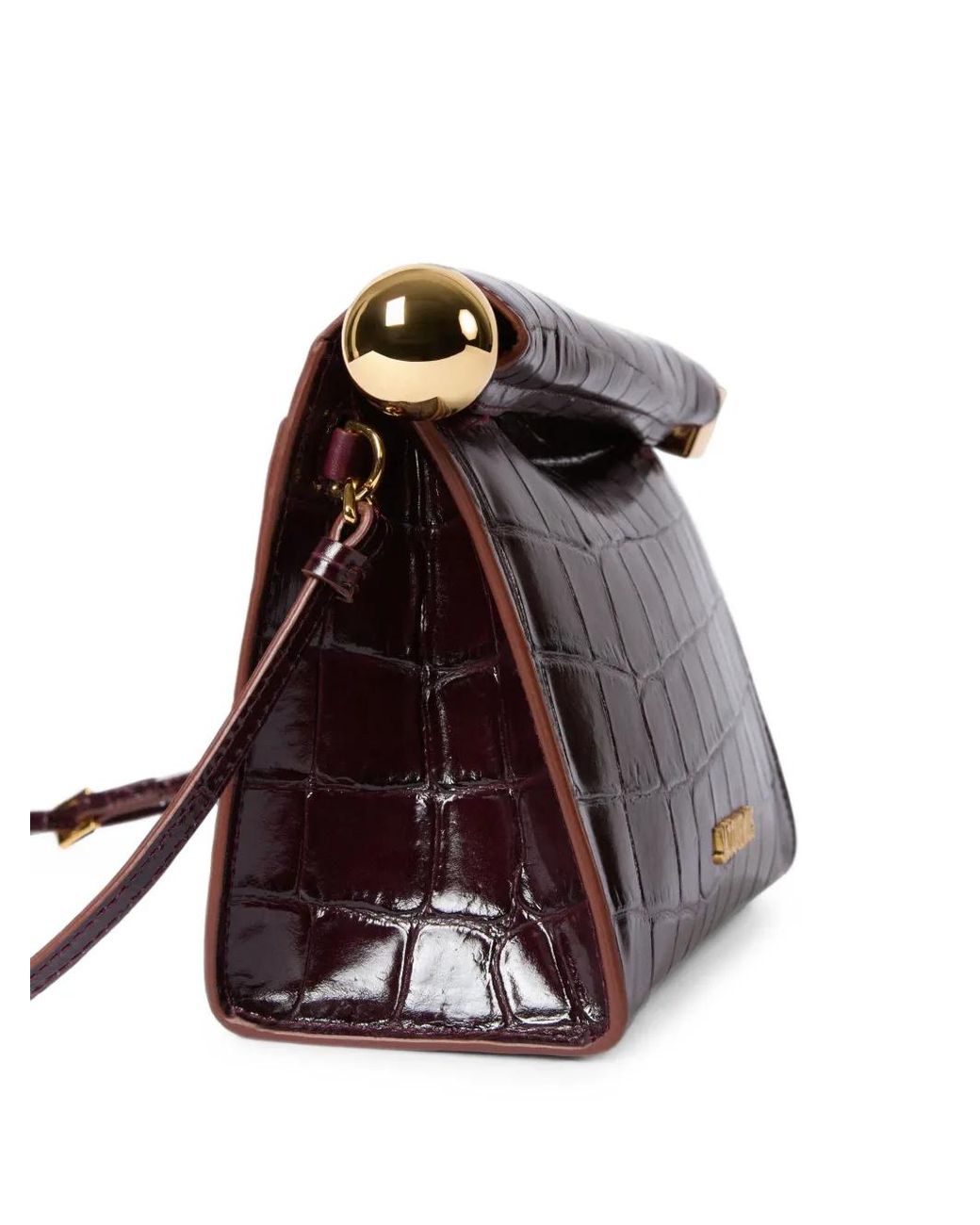 Jacquemus Purple The Rond Carré Bag