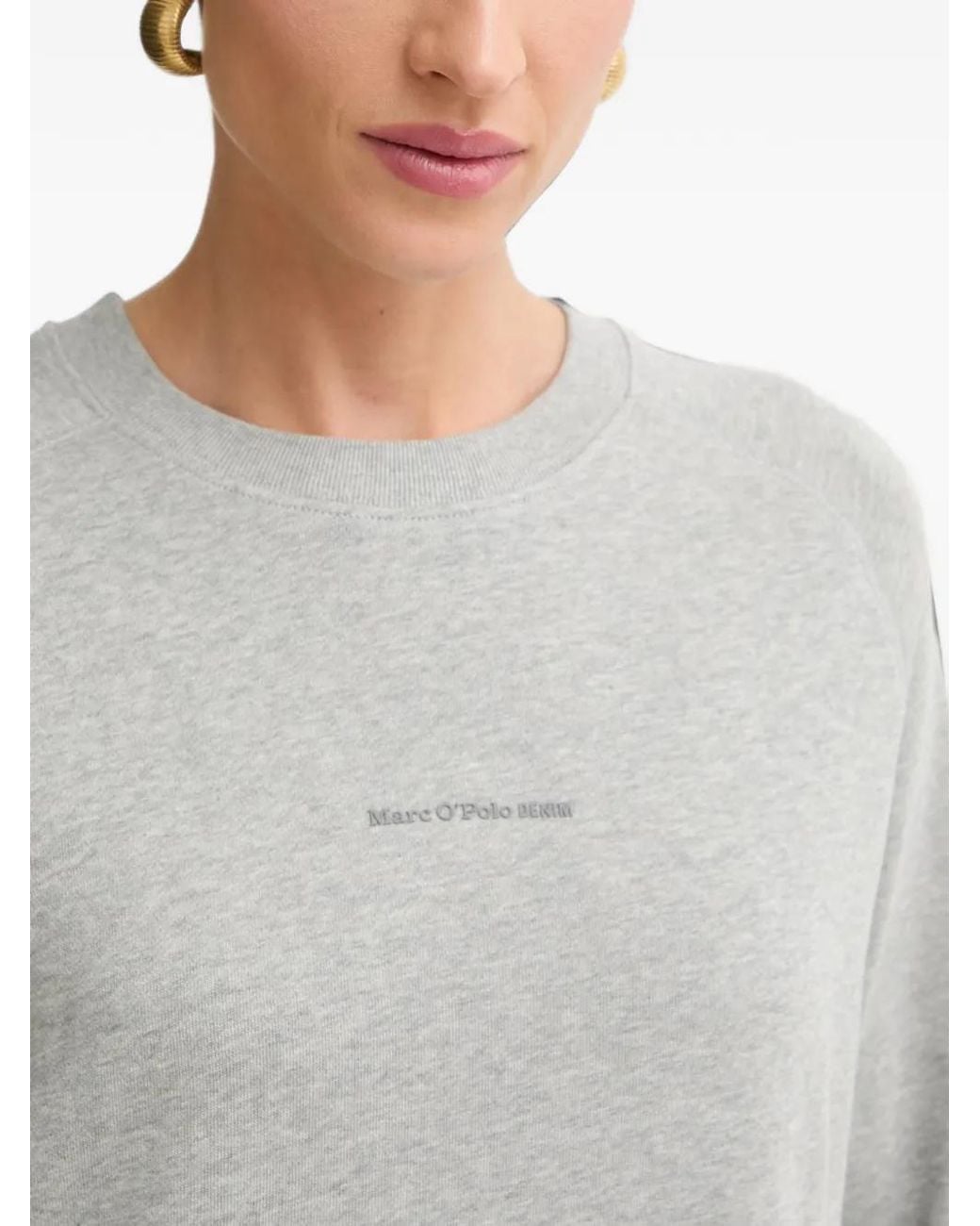 Marc O' Polo Gray Raglan-Sleeve Sweatshirt