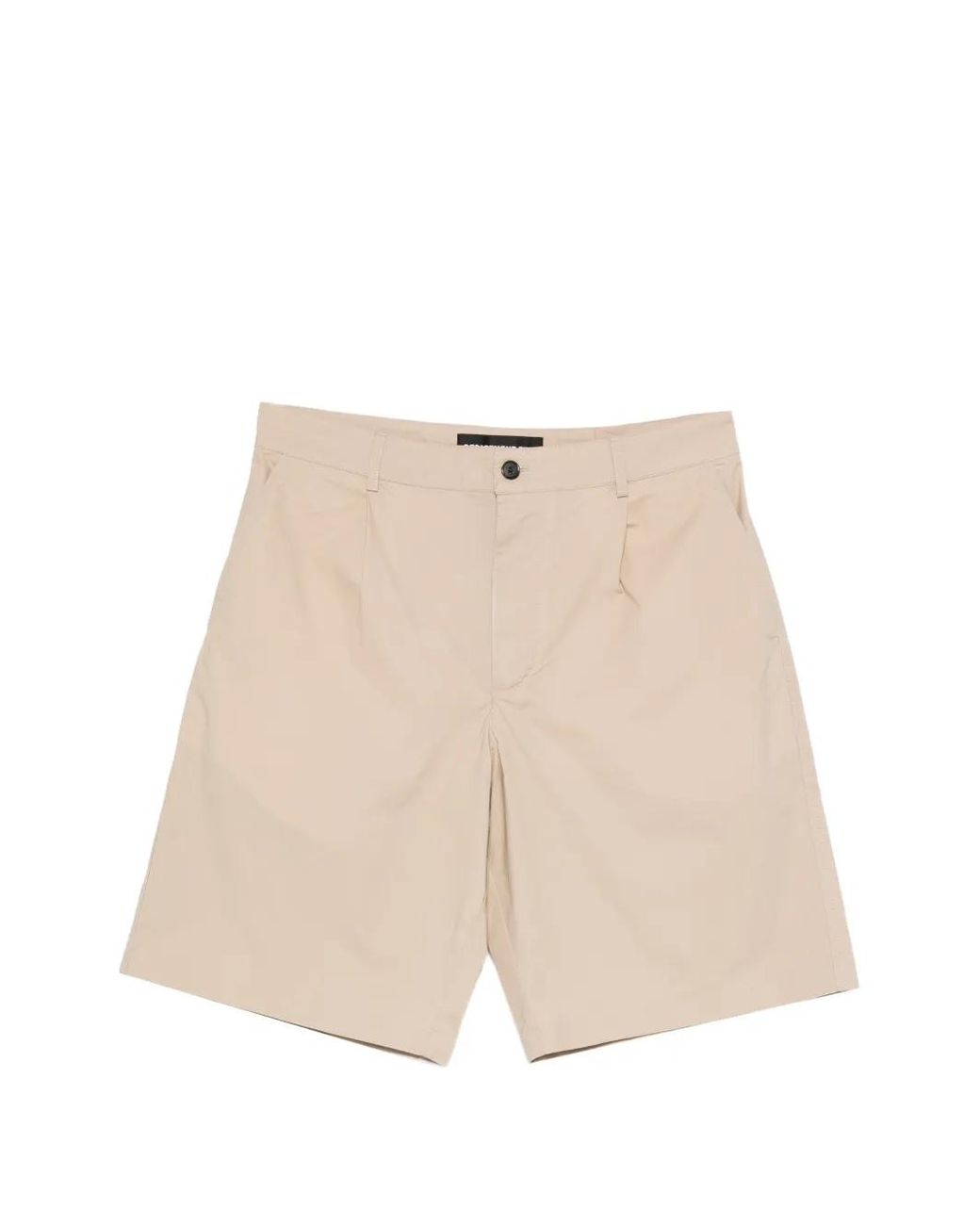 Department 5 Natural Patrick Belt-Loops Shorts for men