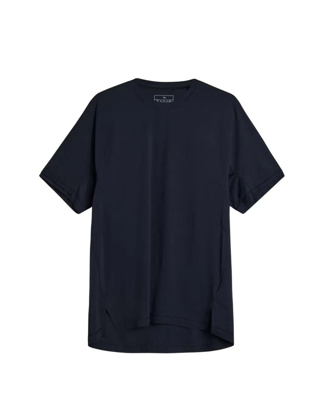 Y-3 Blue Logo T-Shirt for men