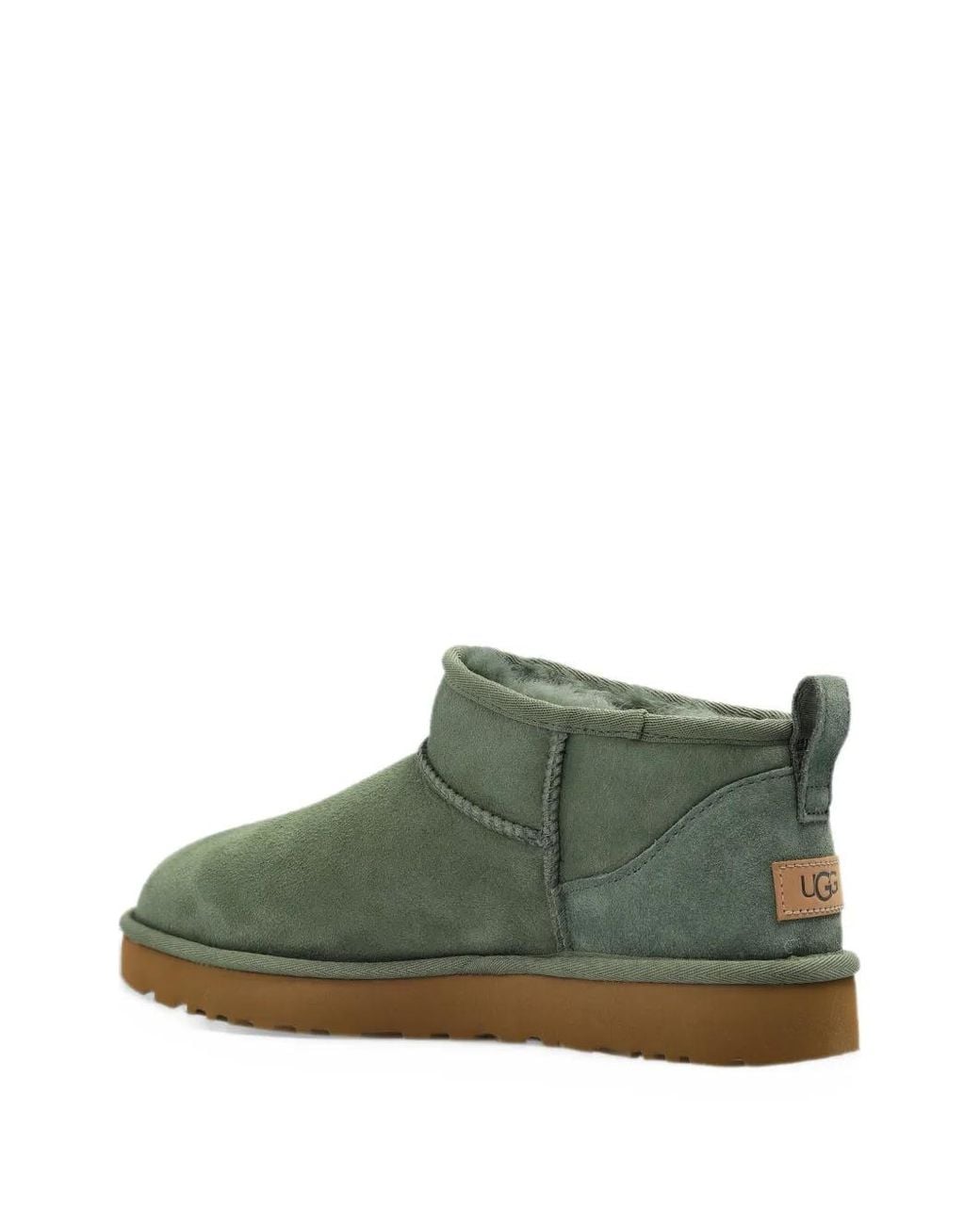 Ugg Green Classic Ultra Mini Boots