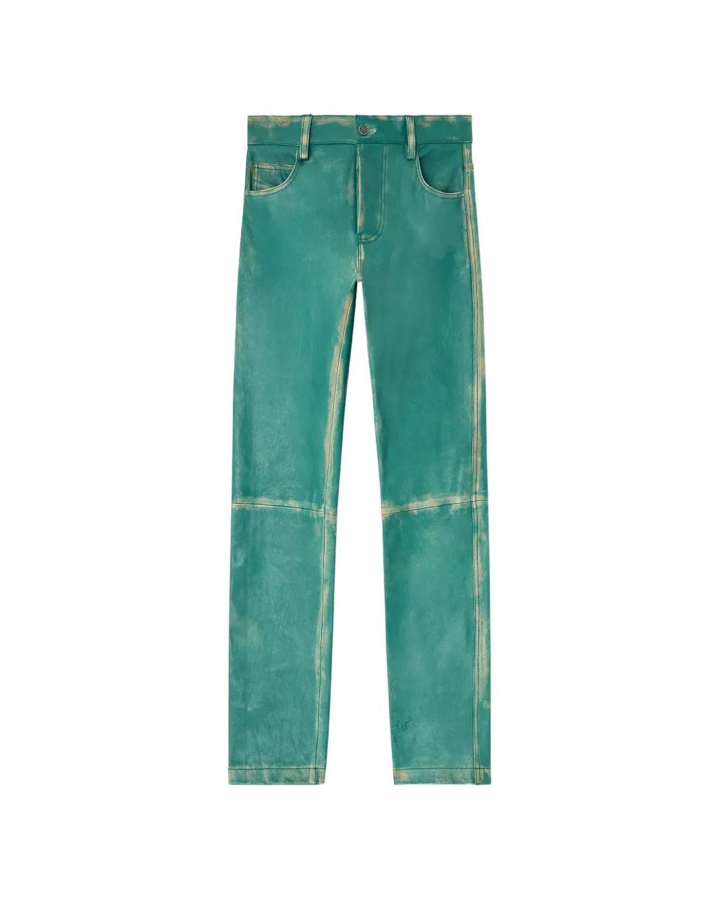 DIESEL Green Pants for men