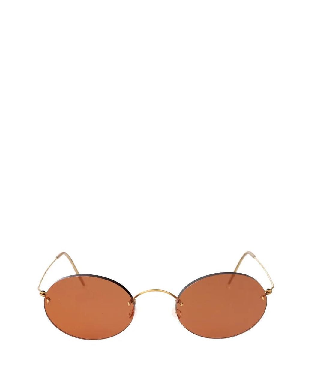 Lindberg Metallic 81012 Round-Frame Sunglasses for men