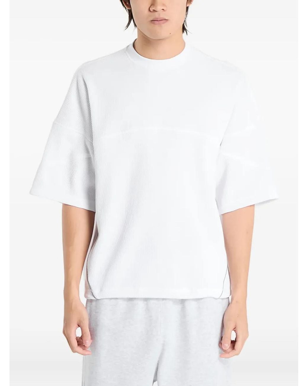 Adidas White X Og La La Cienega Ss Sports T-Shirt for men
