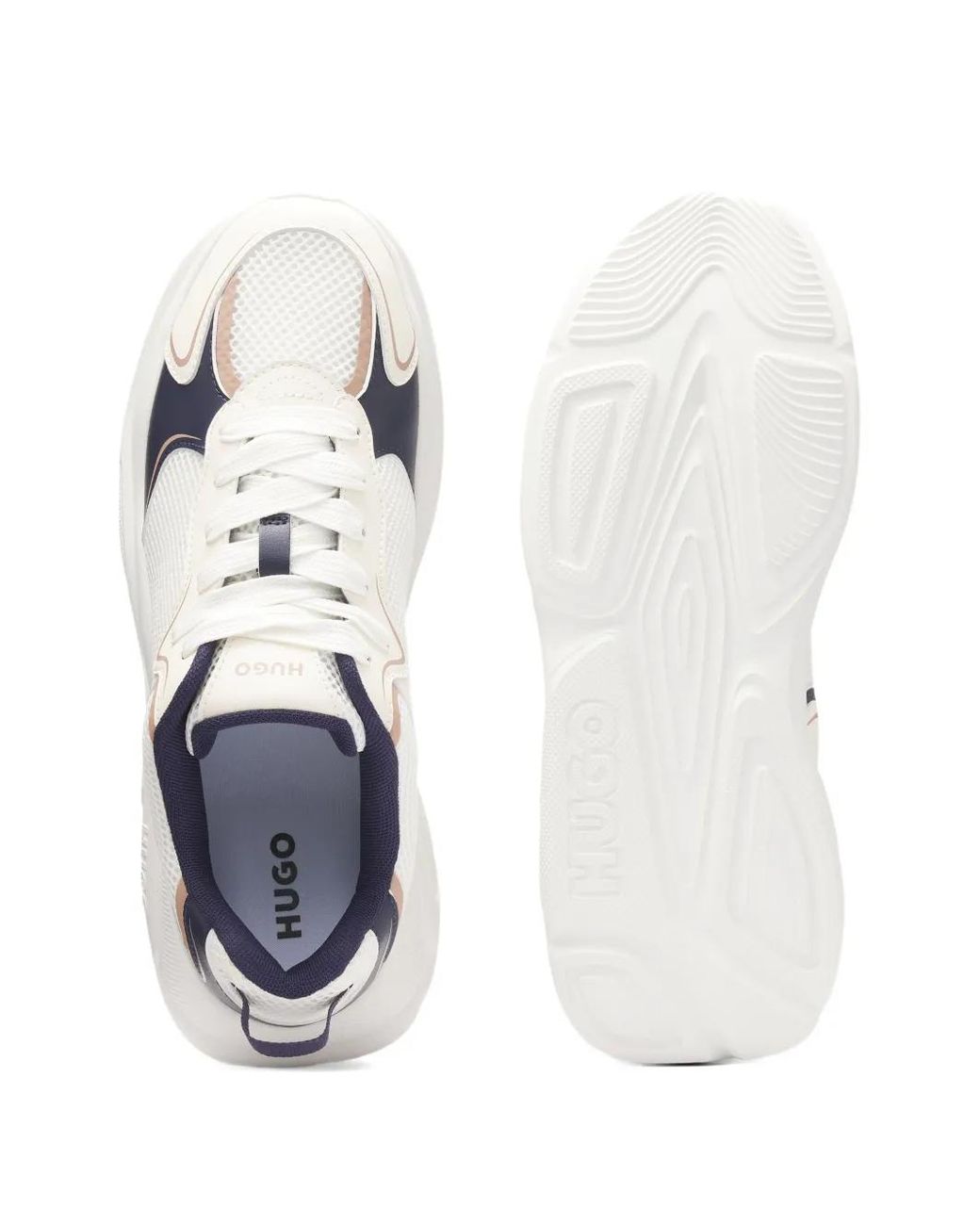 HUGO White Leon Sneakers