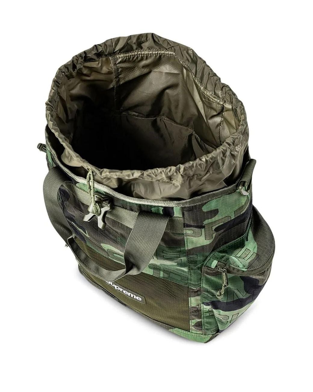 Supreme Green Utility Zip Tote Bag