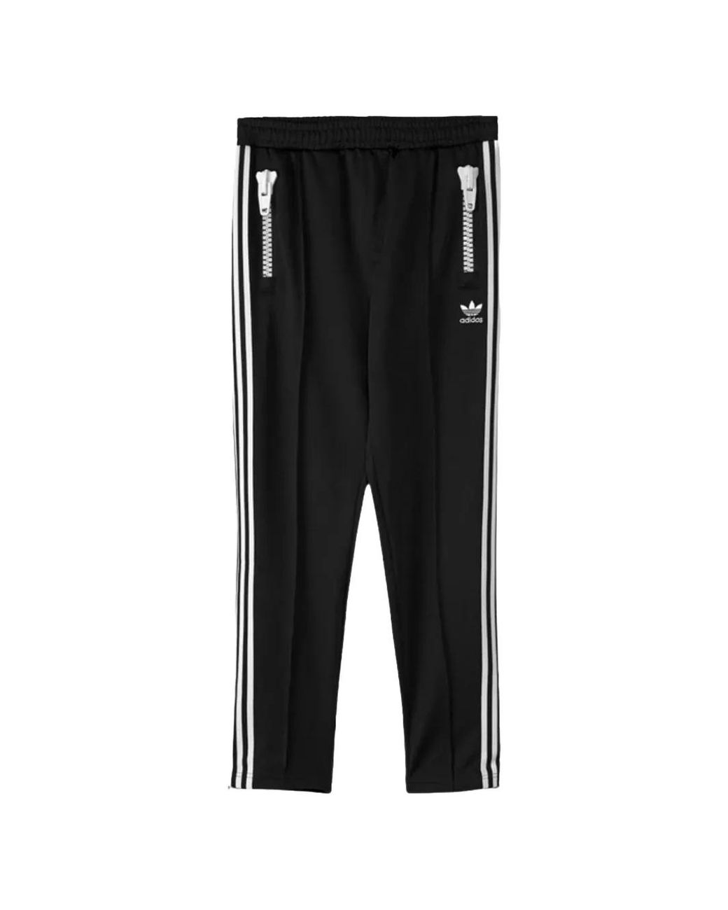 Adidas Black Pantalon De Jogging À Détails De Zips for men