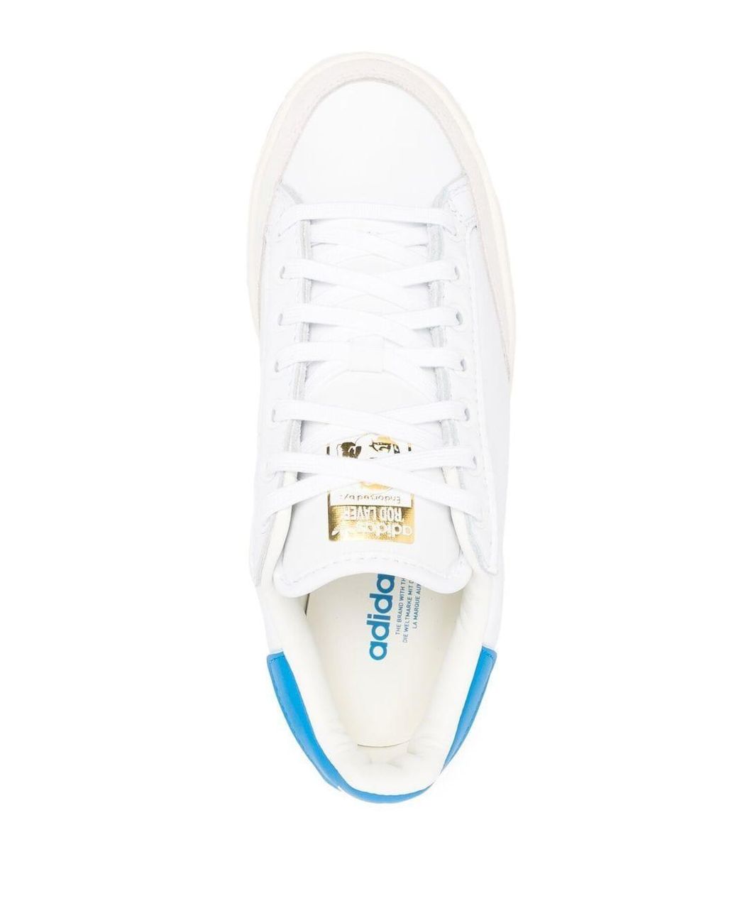adidas Rod Laver Low-top Sneakers in White | Lyst