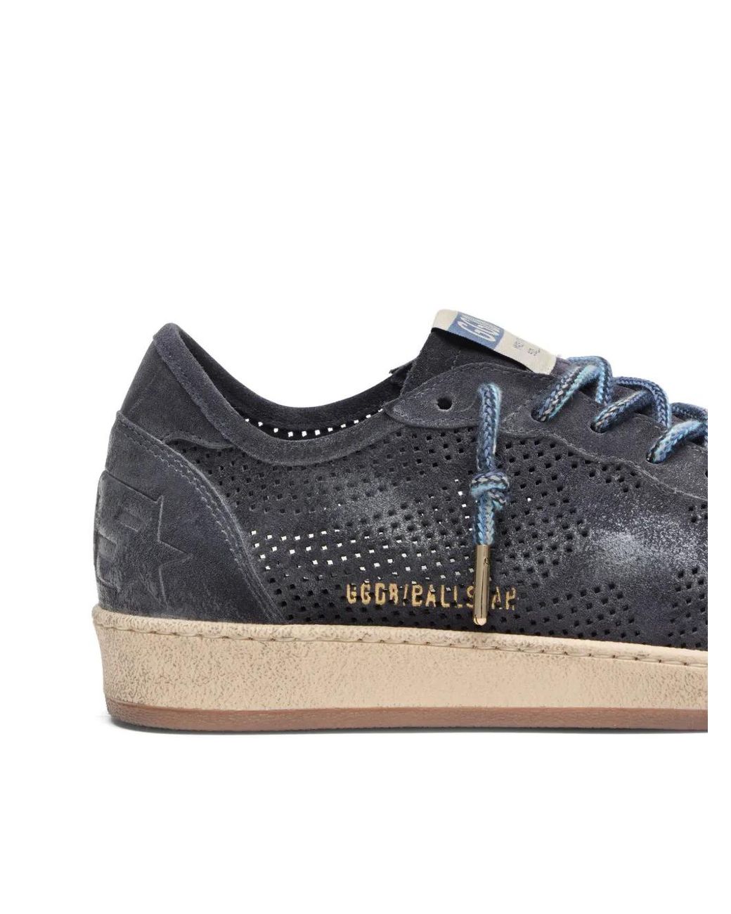 Golden Goose Deluxe Brand Blue Ball Star Sneakers for men