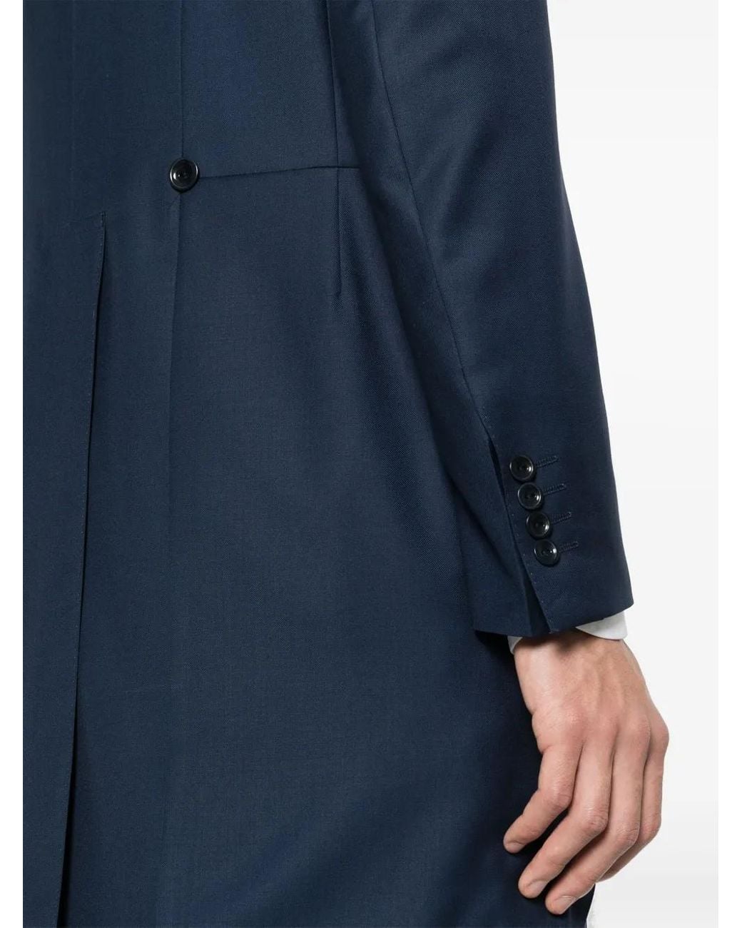 Traje Con Botones Canali de hombre de color Blue