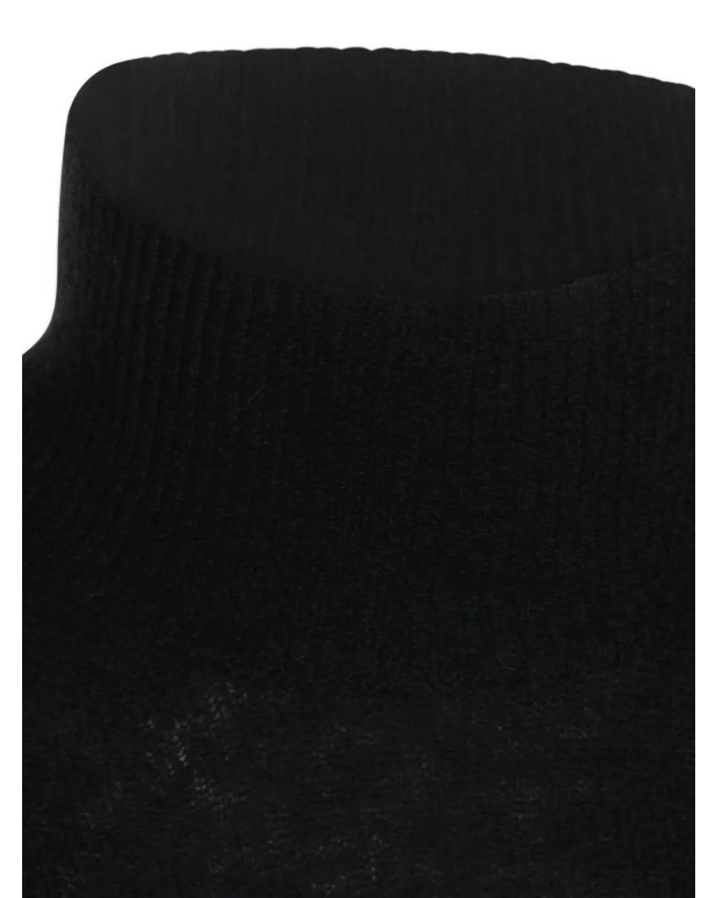 Altea Black Roll-Neck Knitted Sweater for men