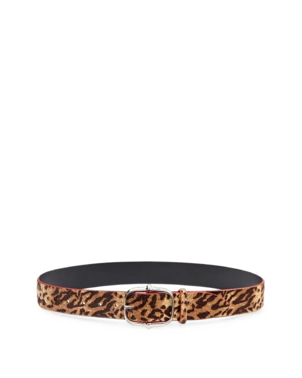 Isabel Marant White Lapae Leather Belt