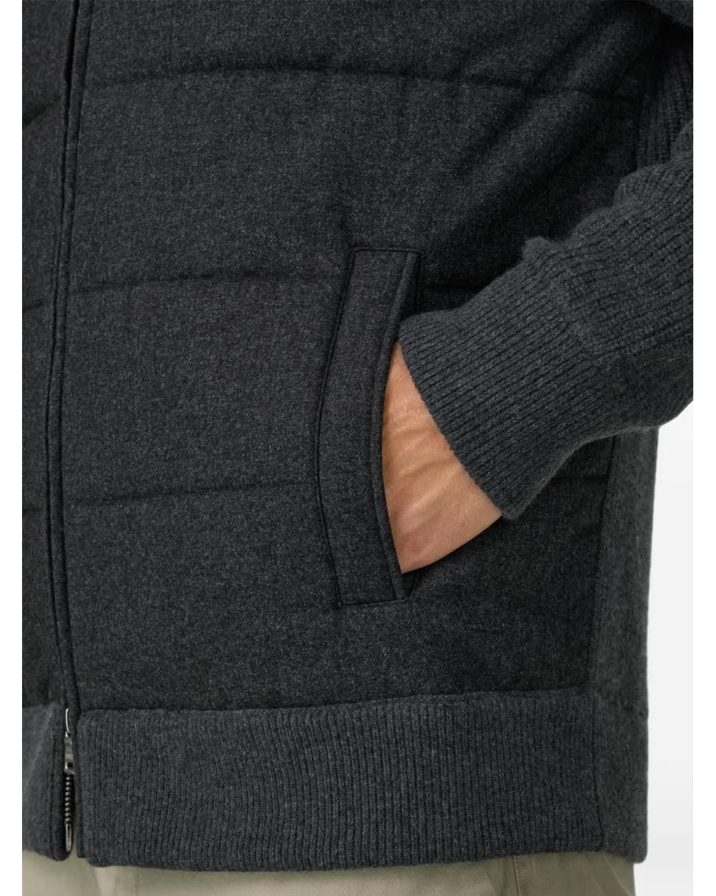 Boggi Black Full-Zip Jumper for men