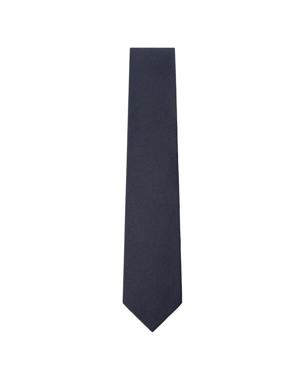 Hackett Marineblaue Krawatte in Blue für Herren