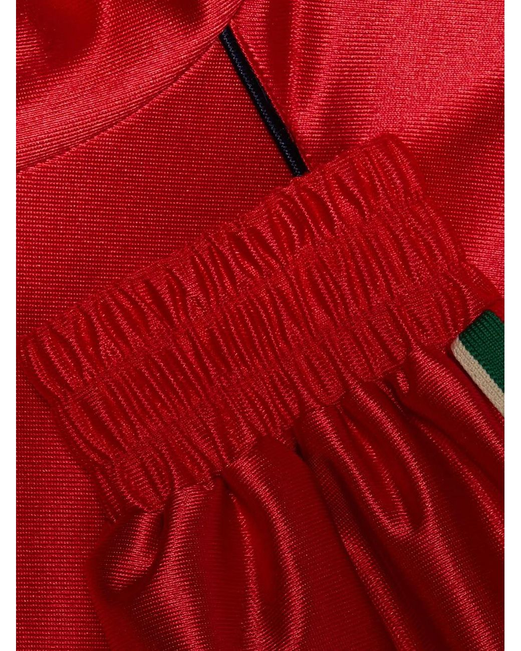 Sudadera Con Capucha Y Tribanda Web Gucci de hombre de color Red
