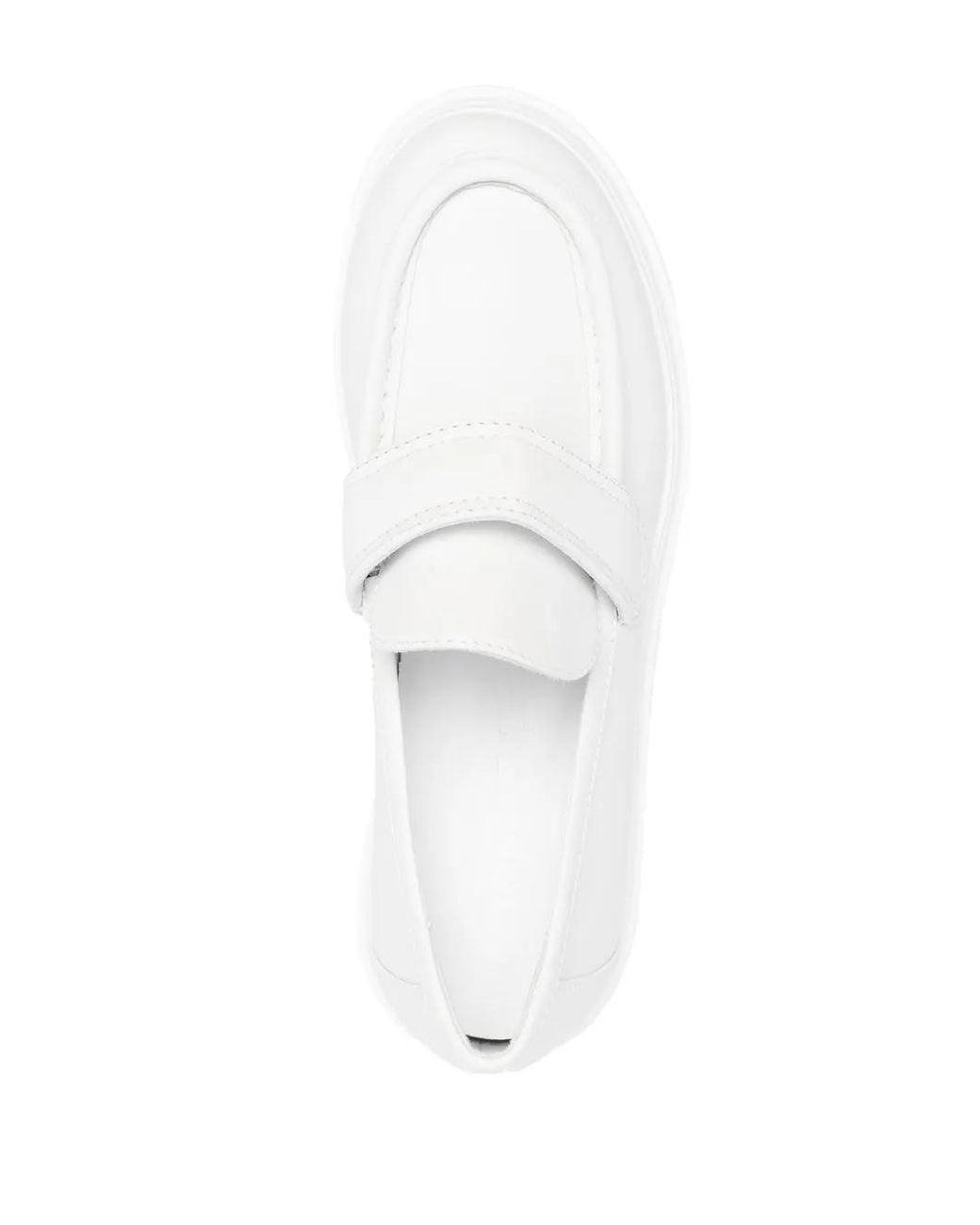 Le Silla Ranger Leren Loafers in het White