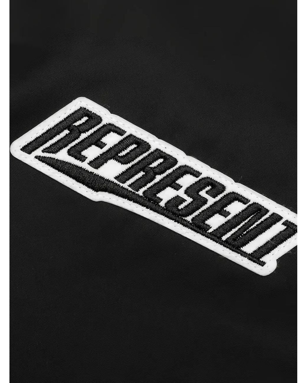 PUMA Black X Represent Graphic Coaches Jacket for men