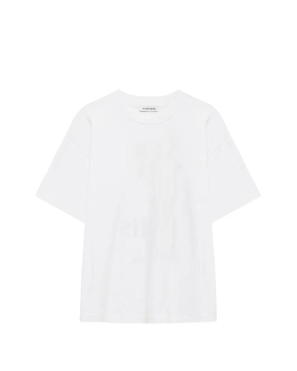 Anine Bing White T-Shirt Cade New Era Of Me