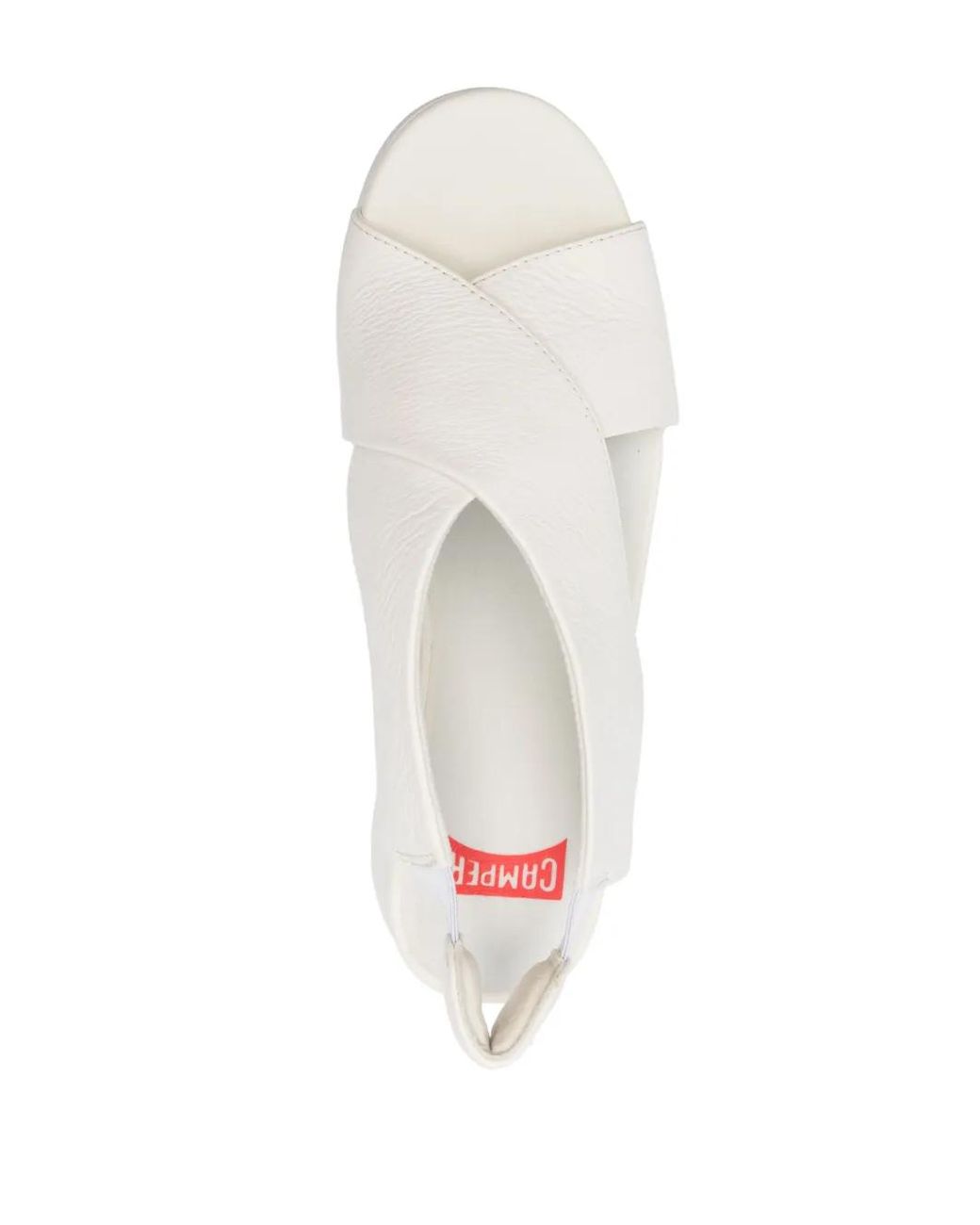 Camper White Oruga Chunky Sandals