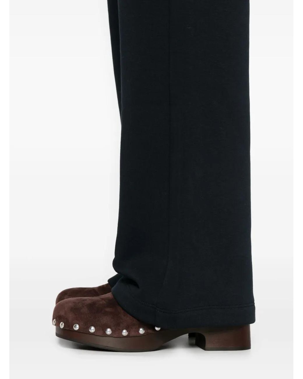 Pantalones De Canalé Max Mara de color Black