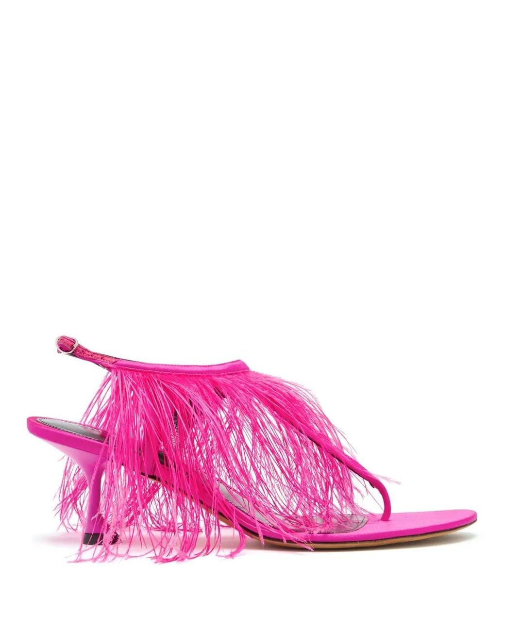 Proenza Schouler Pink 60Mm Tee Sandals