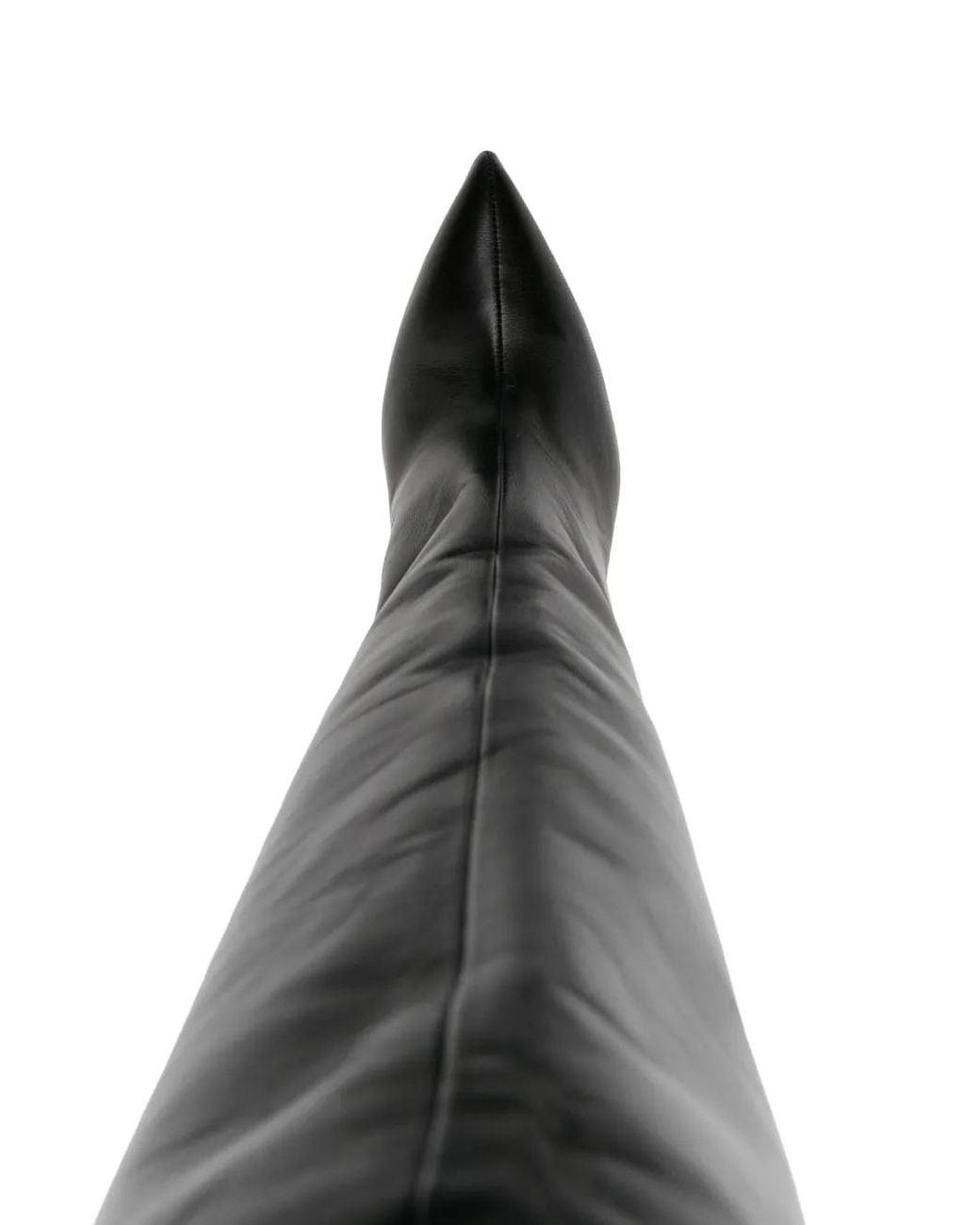 Paris Texas Black 115Mm Over-The-Knee Boots