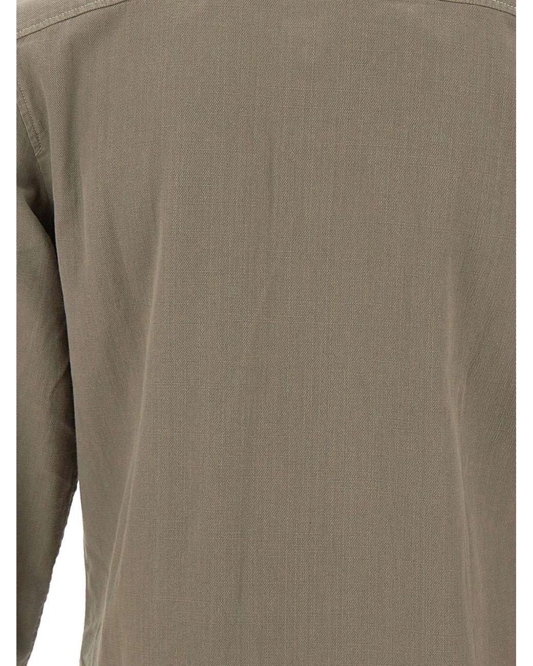 G-Star Gray Marine Slim-Fit Shirt for men