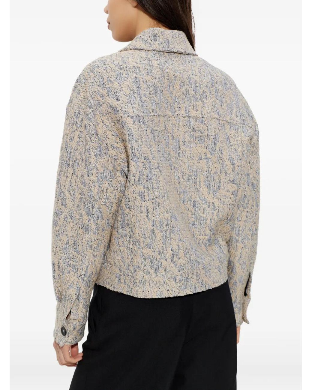IRO White Flap-Pocket Jacket