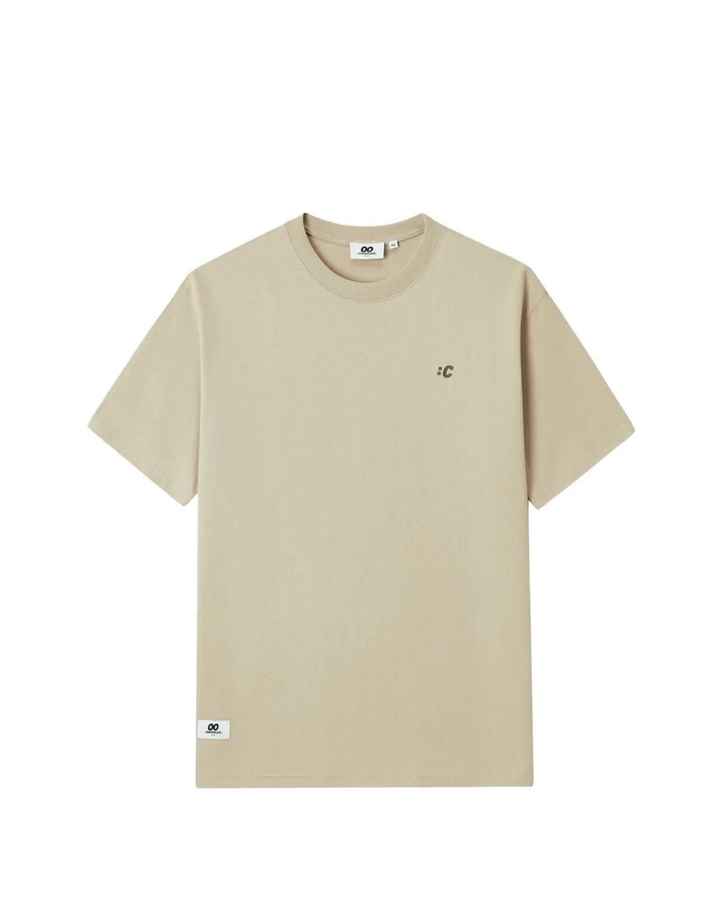 Chocoolate Natural Logo Short-Sleeve T-Shirt for men